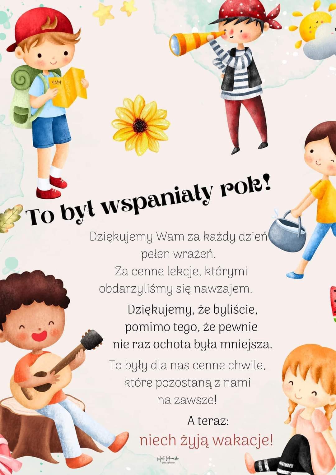 Wesołych wakacji