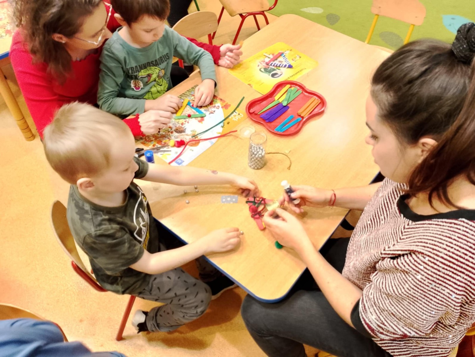 Zajęcia otwarte dla rodziców w grupie Gapciów